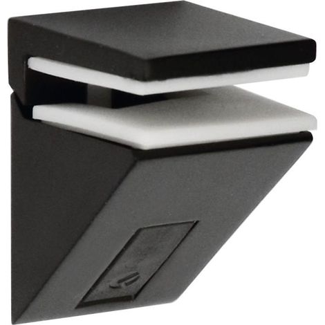 soporte estante mini kalabrone - italiana ferramenta acabado cromo acabado negro (1/3)
