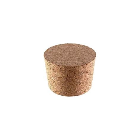 TAPPO IN SUGHERO AGGLOMERATO BONDE/SPINE PER DAMIGIANE- - ø mm.35x30x40h. - 50 pezzi