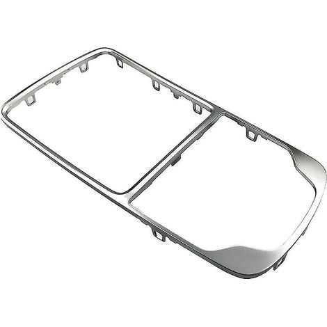 8v0864260 Pour A3 8v 14-19 Garniture de console centrale chromée argentée Pommeau de levier de vitesses chromé Cadre MMI Pa-- (1/5)