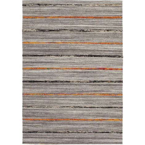 Tapis fait main duarte 110 nature orange - 80 x 150 cm (1/4)