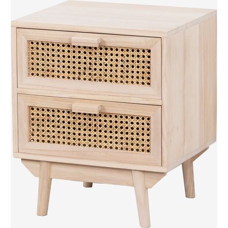 Comodino 40x40 cm in legno Ralik SKLUM            