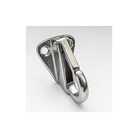 5x mousquetons sur platine inox - Mousquetines - ∅ jusqu'à 10 mm (1/5)
