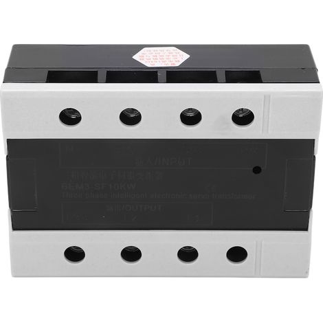 Transformateur triphasé servo 10kW, convertisseur électronique de tension, entrée 360‑420V, sortie 200‑230V (1/5)