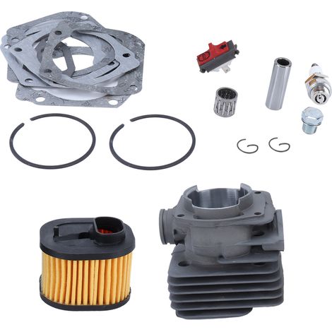 Zylinder-Kolben-Satz mit Zündkerzenfilter für Husqvarna 372 XP 362 365 371 (1/5)