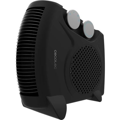 Chauffage d’appoint noir 2000 W piédestal/tour