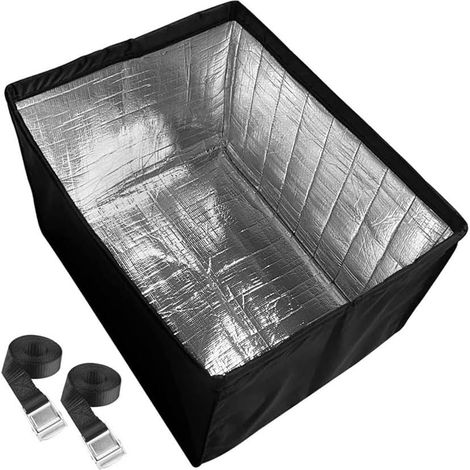 Klimaanlagen Abdeckung Außen 70 x 47 x 57 cm Alu Beschichtung Schwarz (1/5)