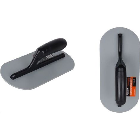 Trade Shop - Cazzuola Tonda In Plastica Abs Spatola Per Muratore Lavori Stucco Intonaco 90520 -