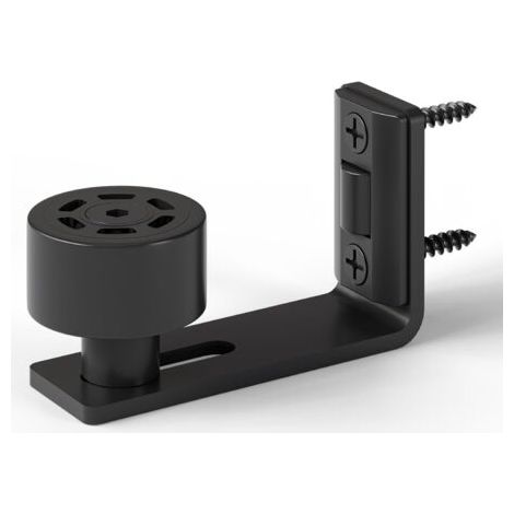 CSPARCV Adjustable black floor guide for sliding doors/wooden doors--DTEKGAZ