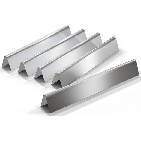 7620 Flavorizer Barres 44,5 cm pour Weber Genesis E310/320/330, S310/320/330 (avec boutons de brûleur avant), Pièces de rechange 7621, Ne convient pas à Genesis II/LX 310/340