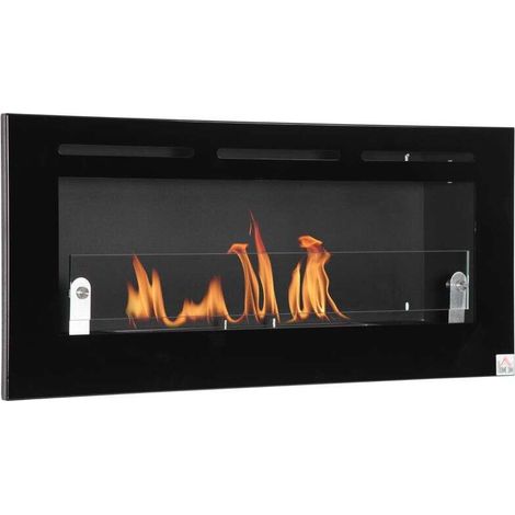 Cheminée au bioéthanol – 102 × 16 × 43 cm