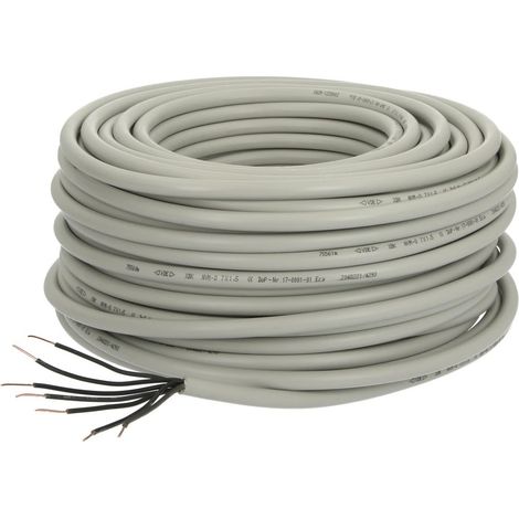 Câble sous gaine PVC 7 x 1,5 mm²  NYM-O