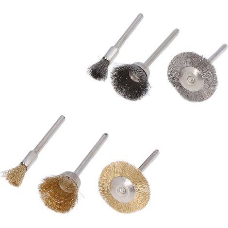Kit complet de 36 brosses à polir en laiton et acier inoxydable pour le nettoyage (1/5)