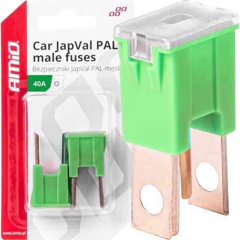 Japval PAL Kfz-Sicherungen (Stecker), 2 Stück, 40 A, amio-03398 (1/4)