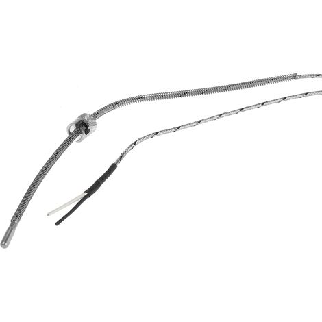 Thermocouple type J Ø 5mm, L 30mm, +400°C max à Câble ( Prix pour 1 )