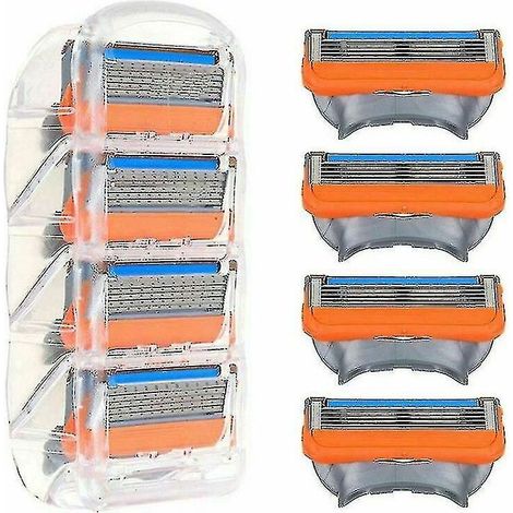 Lames de rasoir 8 pièces compatibles Gillette Fusion 5, lames de remplacement thsinde (1/3)