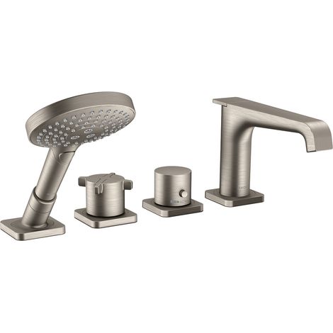 hansgrohe AXOR Citterio E 4 trous pour baignoire avec thermostat,