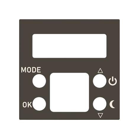 Zenit Enjoliveur Pour Thermostat Anthracite 2CLA224050N1801 ABB N2240.5AN (1/3)