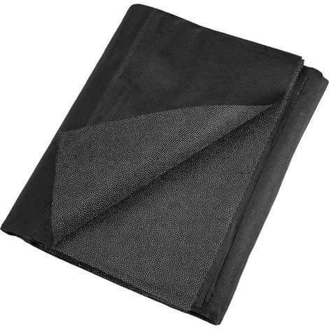 Fusible Interfacing for Sewing, 300x100 cm, Non-Woven Fusible Interfacing Fabric for Reinforcing Garments, Ironing Wrinkles, Crafts (Black) (1/5)