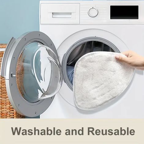 Convient pour la tête de balai adhésive Vileda o-cedar Black Decker, chiffon pour le dessus des chaussures, paquet de 5 pièces blanches (1/5)
