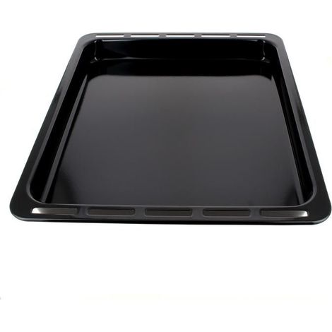 1 lèchefrite 450x375 mm, aluminium résistant, plat à four, compatible four traditionnel et multifonction, cuisine professionnelle et domestique