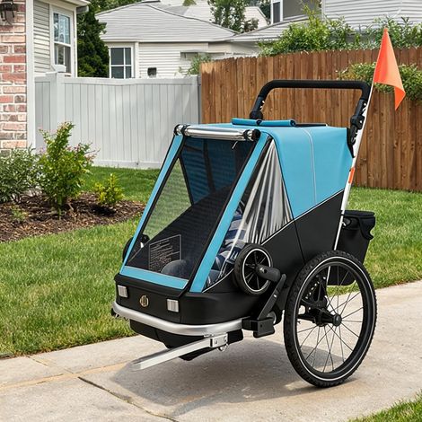 Caisse de transport pour animaux coloris bleu 155 x 82 x 102 cm (1/5)