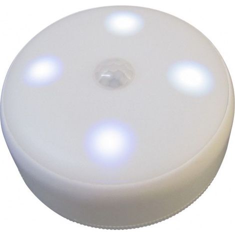 Détecteur LED - JE CHERCHE UNE IDEE - Mouvement - 50 Lumens - Blanc (1/4)