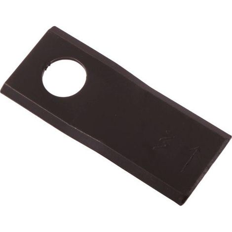 Cuchilla izquierda para cortacésped, 96x40x3 mm, orificio 19, aplicación 16502727 Deutz Fahr Kverneland Varyński (se vende en paquetes de 25 unidades). (1/2)