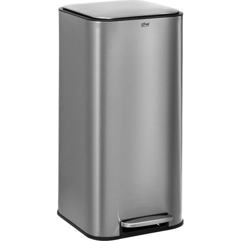 Mülleimer delta aus edelstahl 30l - 5five (1/5)