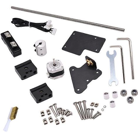 Kit de mise à niveau double axe Z pour Ender-3 avec vis mère de 365 mm et ensemble de vis de tension pour moteur pas à pas de 34 mm (1/5)