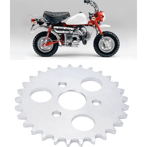 Pignon arrière 122mm 29T en acier allié, compatible chaîne 420 pour Honda MONKEY Z50A Z50 Z50R Z50J (1/5)