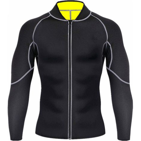 Veste de plongée manches longues élastique respirante taille L pour hommes (1/5)