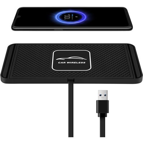Zwei kabellose Autoladegeräte C1, kompatibel mit Upgrades/Modifikationen von Apple, Samsung, Mercedes-Benz und BMW, universell kompatibel mit 15-W-Modellen. (1/4)