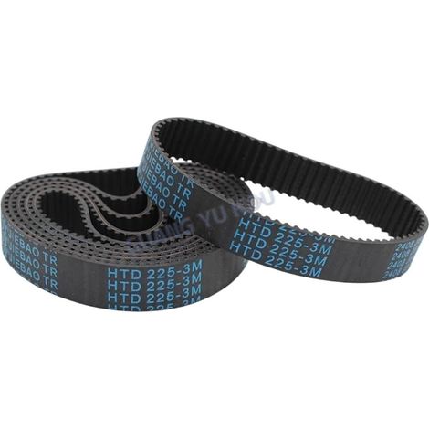 3M HTD closed loop rubber timing belt, length 270-285mm, width 325mm, 3 pieces (3M-285 (95 teeth), Belt Width 10mm) (1/5)