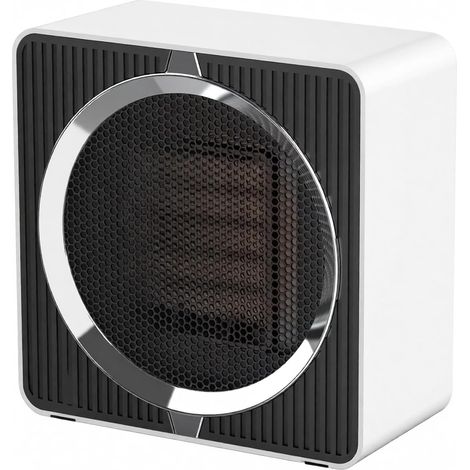 Chauffage d’appoint 500W, Radiateur Soufflant Céramique PTC, Mini Radiateur Electrique, Portable Silencieux, Sécurité Surchauffe/Anti-Basculement pour Salle de Bain et Petites Pièces (1/5)