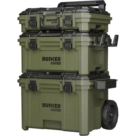 Bunker 31644 Load-Up Stacking Storage System 9 Piece Set