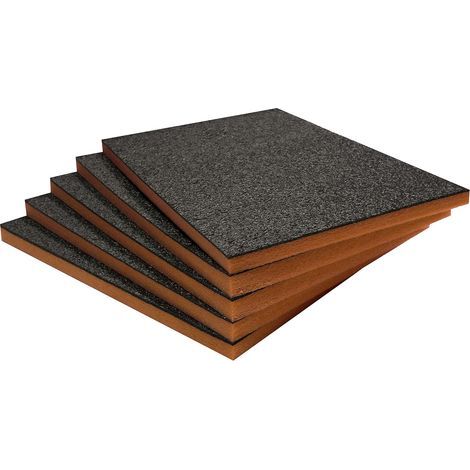 5er-Pack Schaumstoffplatten, 600 x 420 x 30 mm, leicht zuschneidbar, Polyethylen, Werkzeugkasten (1/4)