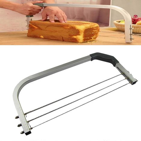 Coupe-gâteau à fil, trancheuse, niveleuse, outils de pâtisserie, niveleuse à gâteau, cadeau pour les passionnés de pâtisserie (1/4)