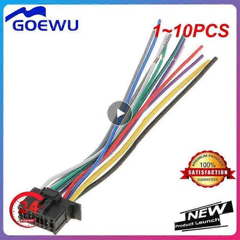 110Un compatible (Kenwood)16AiguilleISOConnecteurs de faisceau de câbles pour autoradio (1/5)