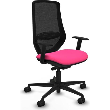 piqueras-y-crespo Mardos Chaise de bureau rose confortable