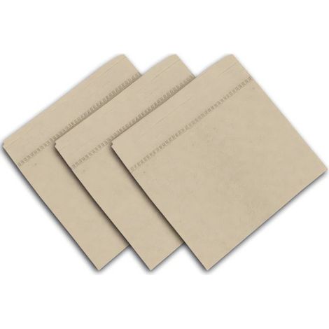 Lot de 3 serviettes 45x45 cm VENISE beige, par Soleil d'Ocre