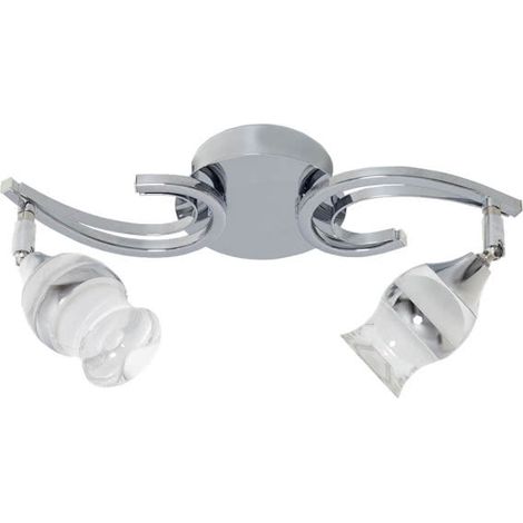 Lampada Zodiac Cromo 2x5W 4000K 800lm (22x37x12cm)