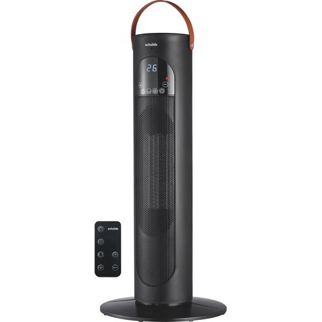 Chauffage soufflant 2000w noir - Scholtes - SCST455N