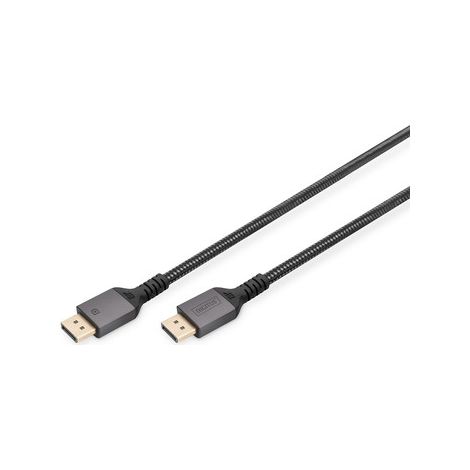 Digitus DisplayPort-Kabel Stecker 20-poliger DisplayPort Stecker 20-poliger DisplayPort 1 m Schwarz