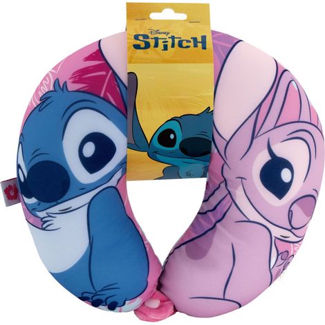 Cojín Para El Cuello De 28X28X6Cm De Lilo & Stitch