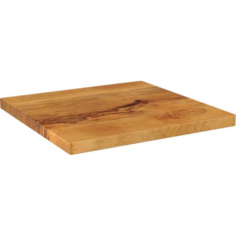 Maison Exclusive - Dessus de table 60x60x3,8 cm carré bois massif manguier (1/5)