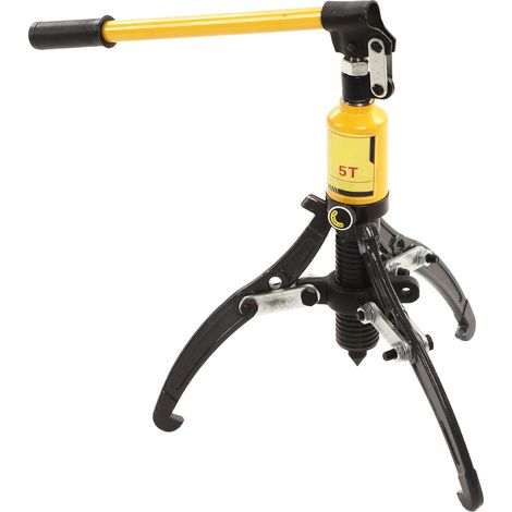 Extracteur hydraulique 5T à 3 mâchoires pour moyeux de roulements, séparateur et extracteur de roues pour réparation et maintenance. (1/5)