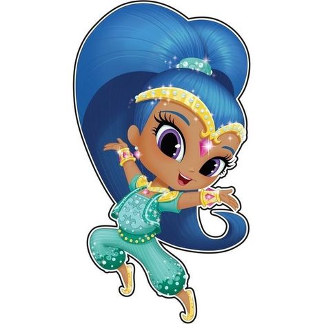 Shimmer&Shine Wanddekoration - Shine (klein)