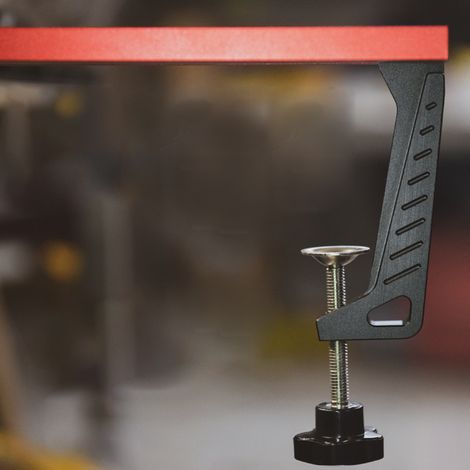 Clip de fixation de goulotte type 45, en alliage d'aluminium, pour outils de travail du bois, 75 mm (1/5)