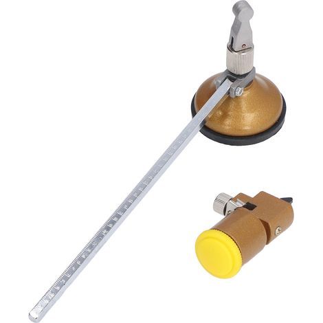 Coupe-verre circulaire, outil de coupe précis et réglable avec ventouse pour céramique 400 mm (1/5)