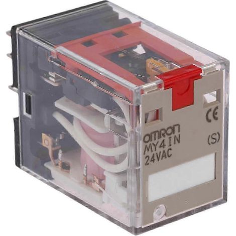 Omron My4in 4PDT-Serie Relais, 24 V AC, Stecker, 5 A AC24 – Bestseller-Qualität